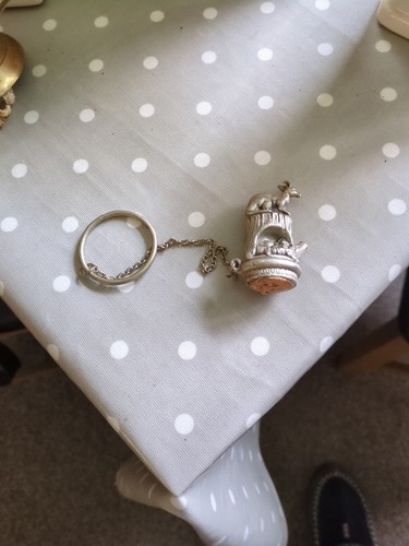 Decorative bottle stopper - decorative, with