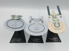 STAR TREK :  U.S.S. FARRAGUT NCC-60597, U.S.S. ENTERPRISE NCC-1701-B & 1701-D 