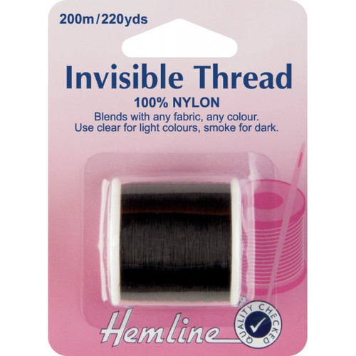 Hemline 200m invisible thread - invisible,