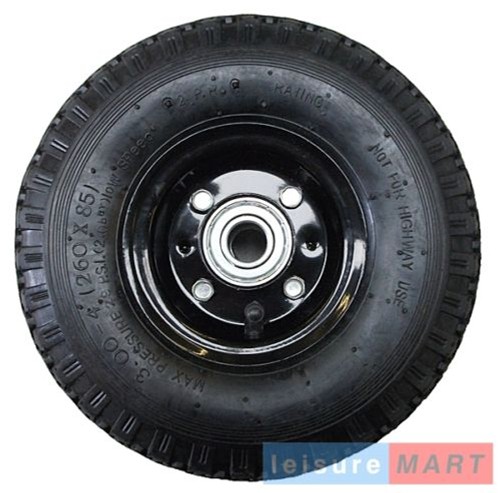 Pneumatic trailer jockey wheel - trailer,
