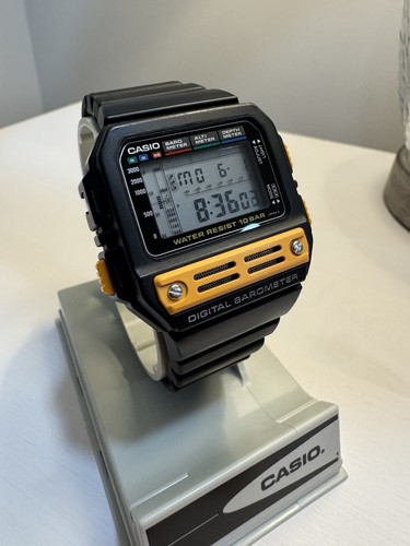 Casio men digital barometer - casio,