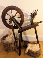 Vintage Spinning Wheel
