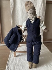 Antique cloth doll - , in