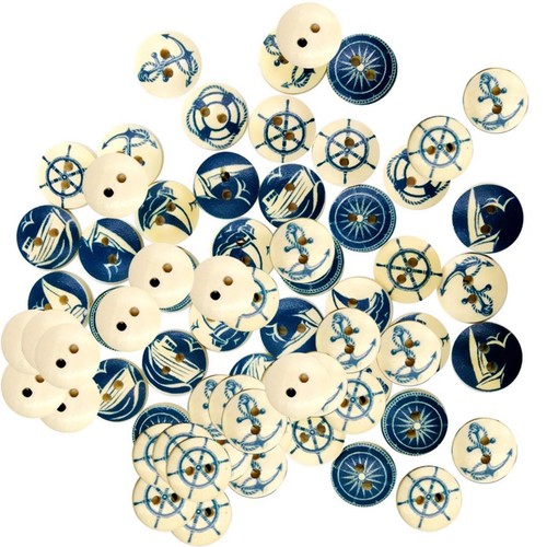 100pieces assorted nautical - assorted,