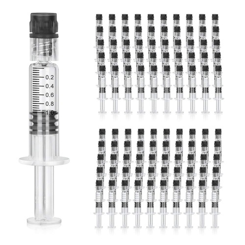 1ml glass luer - lock, syringe