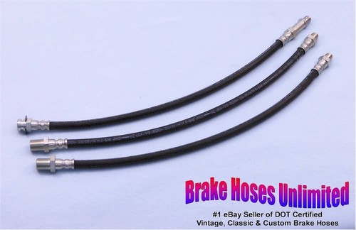 Brake hose set gmc - hose, 1/2