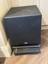 SVS Powered Sub Woofer PB1- ISD Home Cinema Surround Sound Subwoofer Black Used