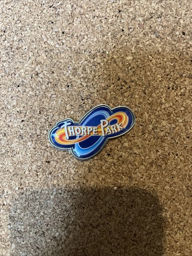 Thorpe park logo pin - park, badge