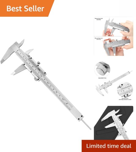 Matte chrome vernier caliper - chrome,