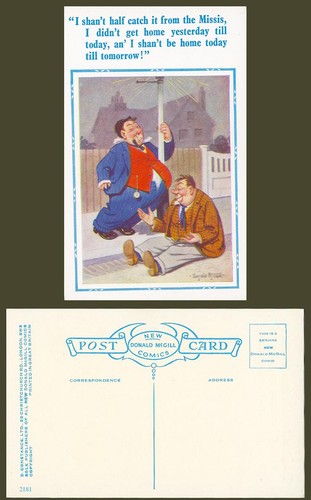 Donald mcgill old postcard - postcard, 2