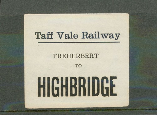 Taff vale railway - taff,