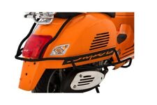 Rear Crash Protection Vespa GTS GTV GT 06-22 Black Protector Bars 125 250 300