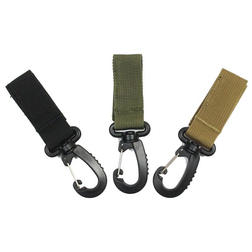 Belt keeper with carabiner - carabiner,