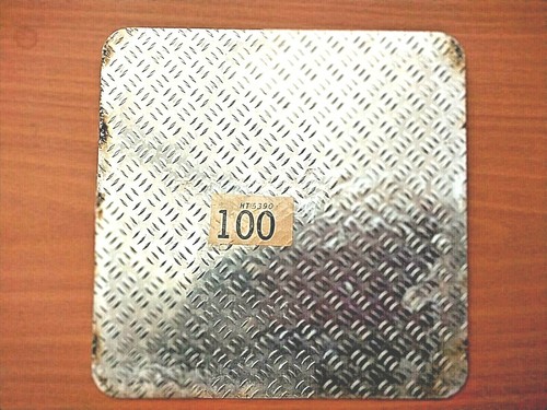 Aluminium chequer plate off - chequer,
