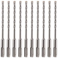 10 Pack x SDS Plus Masonry Drill Bit + Tungsten Carbide Tip For Brick Stone Etc