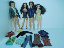 My Scene Doll Bundle x 4 ~ 2 x RIVER Boy Doll + 2 x NOLEE + Some Extra Clothes