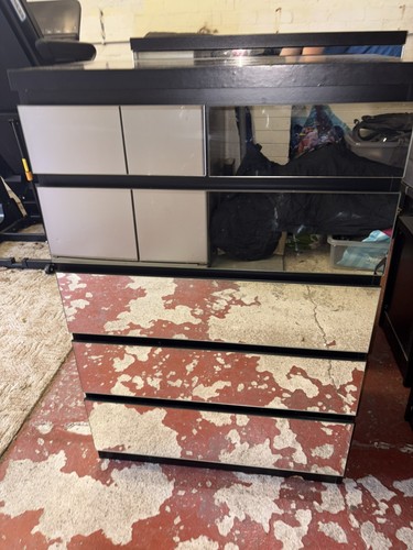 Mirrored chest drawers - mirrored, of