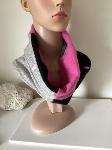 100 cashmere redbone snood - cashmere,