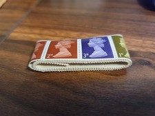 GB Stamps - Coil Strip of Approx 67 Machin Stamps 1d, 4d, 2d, 2d, 3d - Mint