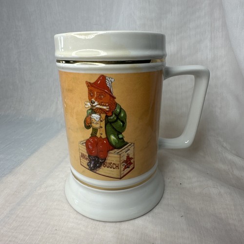 Budweiser bevo fox - bevo, stein