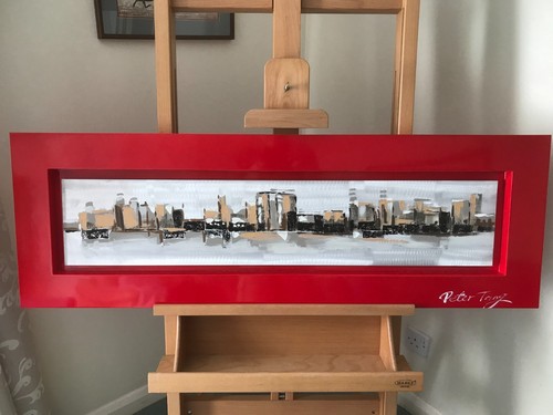 Oil painting alloy metalic - on,