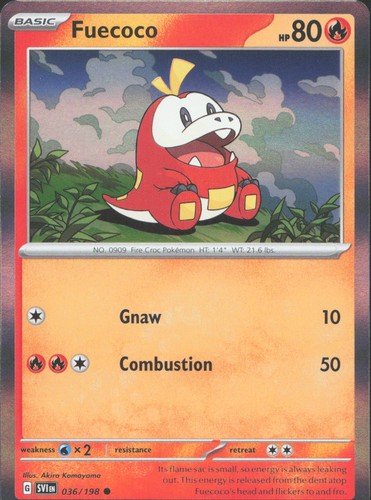 Pokemon fuecoco - pokemon, (mirage