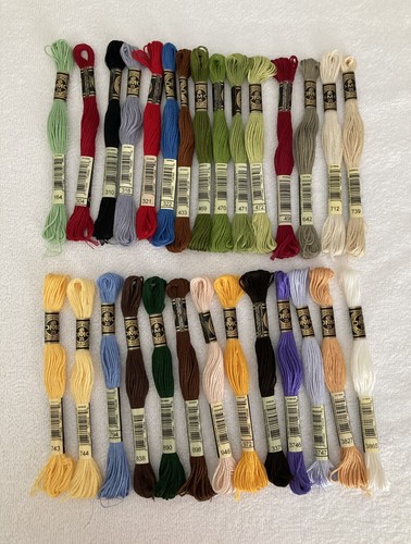 Colours dmc embroidery - 28,
