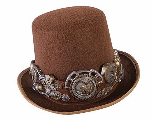 Steampunk top hat deluxe - top,