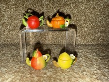 1:12 Artisan Miniatures Teapot For Dolls House Pumpkin Fruits Etc