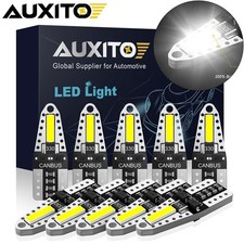 10* T10 LED SMD Lights Bulb 6000K White Error Free Parts Kit For Mercedes AUXITO