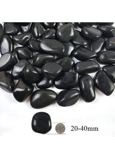 9kg black pebbles for - 0.9kg,