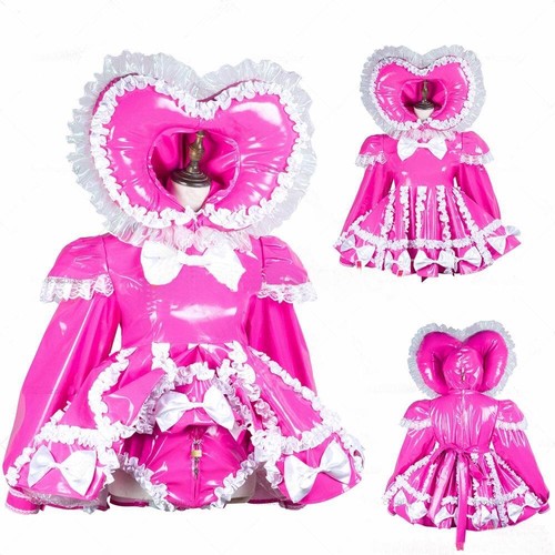 Sissy girl maid pvc lockable - sissy,