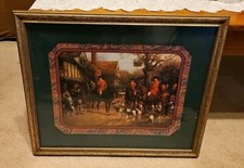 Framed Equestrian Print