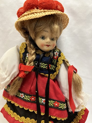 Vtg porcelain german folk - vtg,