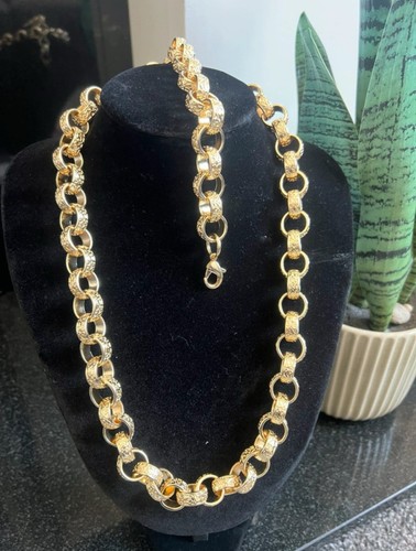 Gold plated heavy ornate - gold,