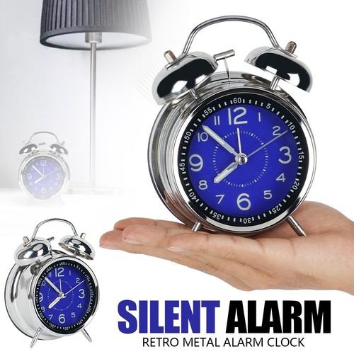New silent alarm clock double - alarm,