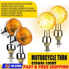 4PCS Chrome Turn Signal