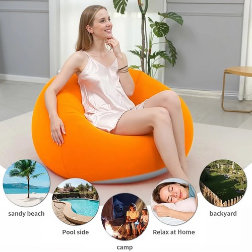 Large slouchy inflatable - slouchy, sofa
