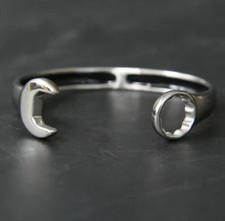 Silver Spanner Wrench Bracelet
