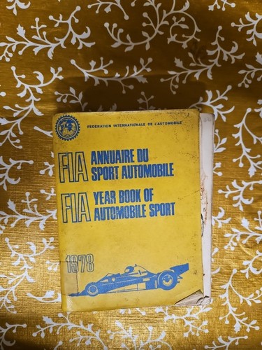 Fia year book automobile - of,