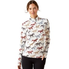 Ariat Ladies Lowell 3.0 1/4 Zip Long Sleeve Baselayer