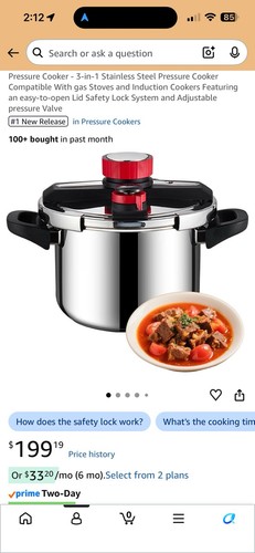 Pressure cooker in - pressure,