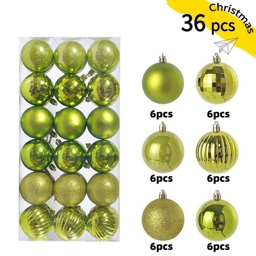 36pcs large christmas decor - 36pcs,