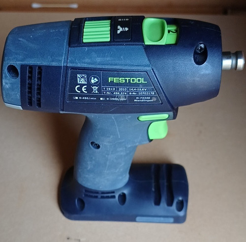 Festool 15 6v brushless - t, 15+3