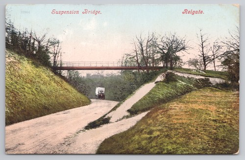 Suspension bridge reigate - suspension,