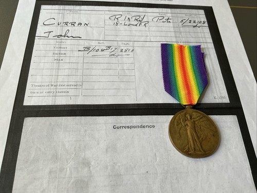 Ww1 victory medal - ww1,