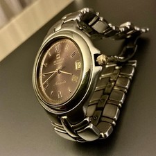 Vintage Zenith Automatic Acropolis Brown Dial Date Mens Watch 59.7000.462 Swiss