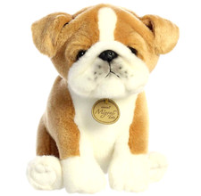 ✤ New AURORA WORLD Stuffed Plush Toy ENGLISH BULLDOG Miyoni Soft Dog Plushie