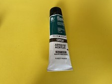 Daler Rowney Cryla Phthalo Turquoise 75ml paint full or Barely used  P1412