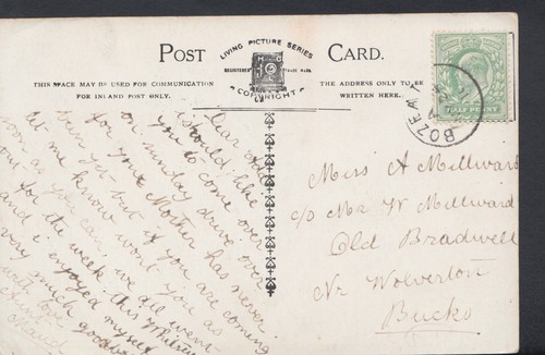 Family history postcard - history,